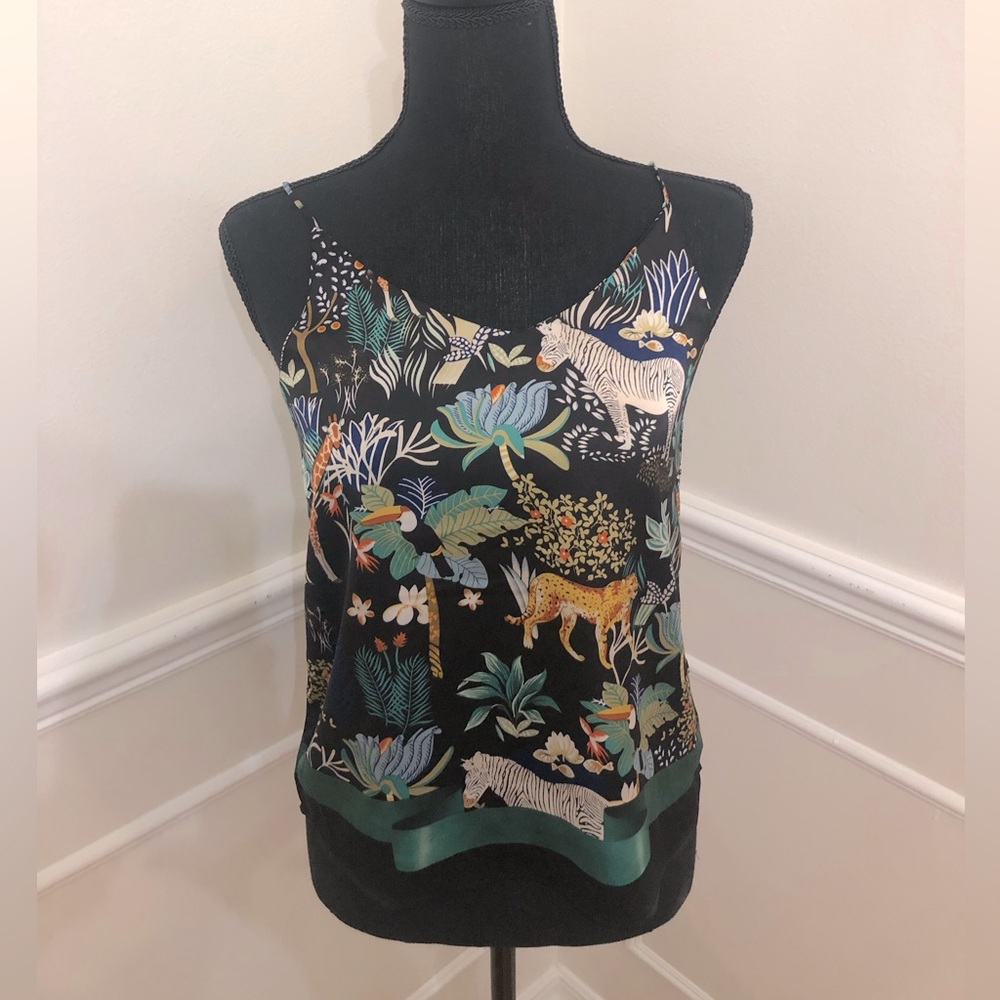Animal Print Tank Top